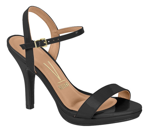 Sandalia De Dama Vizzano 236210-1019 Negro Y Beige