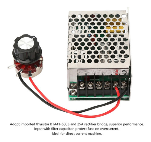 220v Ac Monofásico Controlador De Velocidad Del Motor Contro