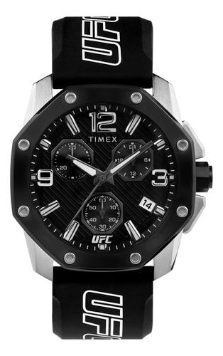 Reloj Timex Ufc Icon Para Hombre De 45 Mm - Correa Negra Esf