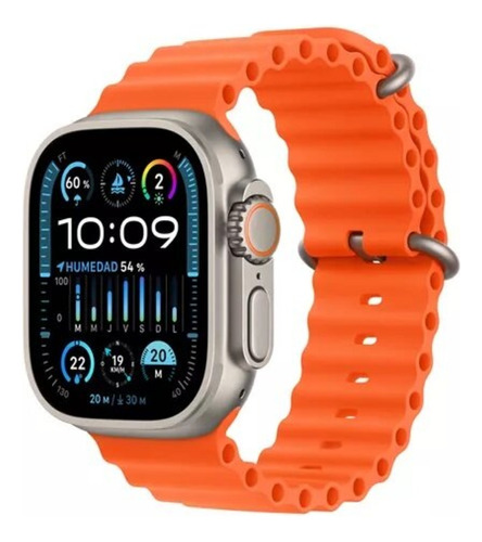 Apple Watch Ultra 2 Gps + Celular 49 Mm Correa Ocean Naranja