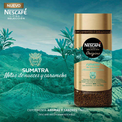 Café Nescafé® Fina Selección Alta Intensidad 100g Pack X3