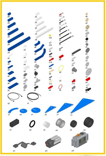 Maquinas Simples Motorizadas 9686 Compatible Con Lego Gradoa