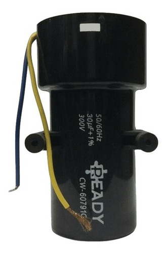 Capacitor Lavadora 30uf 300v Tipo Vaso 