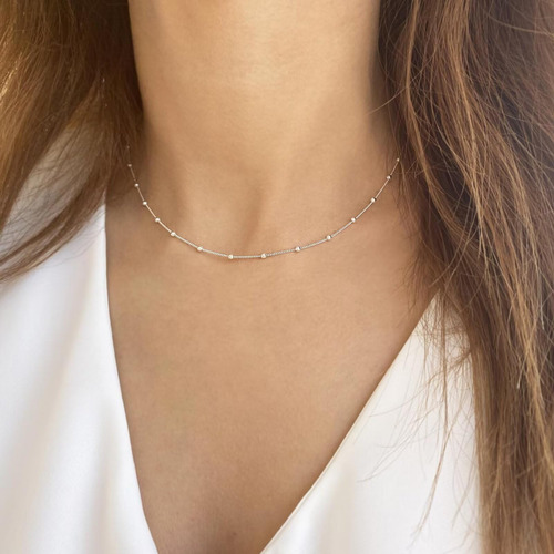 Yoosteel Collares Con Inicial En Capas Para Mujer, Chapado E