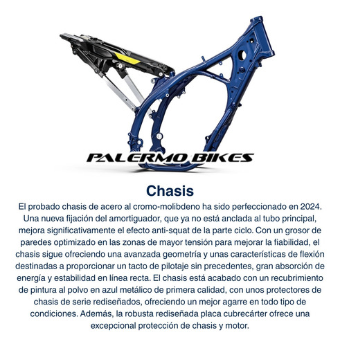 Moto Husqvarna Te 250 Enduro 2t 2024 250cc Entrega Inmediata