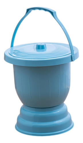 Pot De Cámara Portable Spiton Noche De Orina De Orina Azul