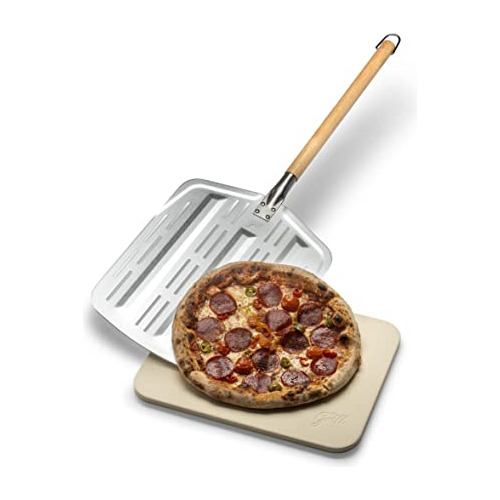 Hans Grill Pizza Stone Pro Xl Baking Stone For Pizzas U...