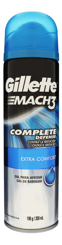 Gel de Barbear Mach3 Extra Comfort Gillette 198g
