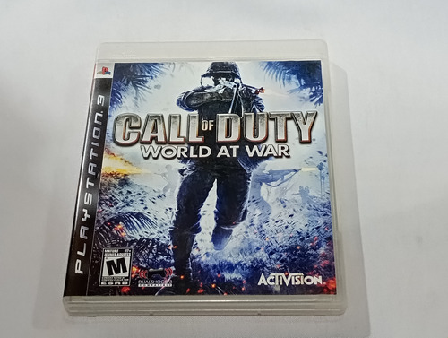 Call Of Duty World At War Ps3 / Play Station 3 (Usado)