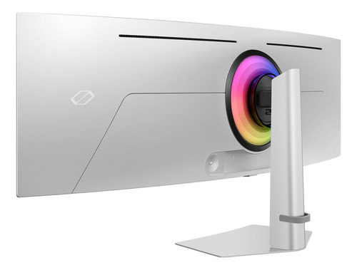 Samsung Monitor Curvo Para Juegos Oled Serie Odyssey G93sc D Silver