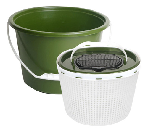 Cubo De Pesca Cubo De Pescado Vivo Box Ronda 10l