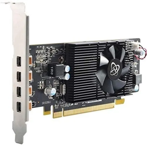 Kit Placa De Video P/ 4 Monitores Xfx Hd 6570 2gb / Low Prof