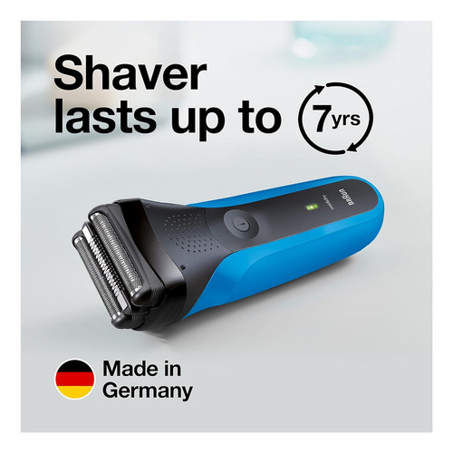 Barbeador Elétrico Braun 310s Wet & Dry Para Homens