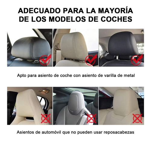 Almohada Para Reposacabezas De Coche, Soporte Para La