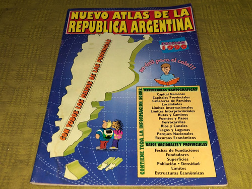 Nuevo Atlas De La Republica Argentina Edicion 1999 - Martino