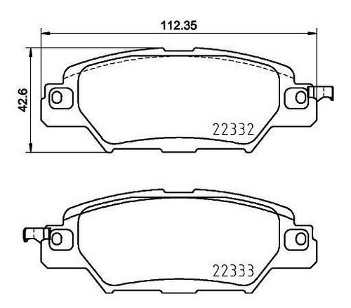 Balatas Brembo Mazda Cx-f Kf 2.5 2018 A 2019 C. Tra. P49053n