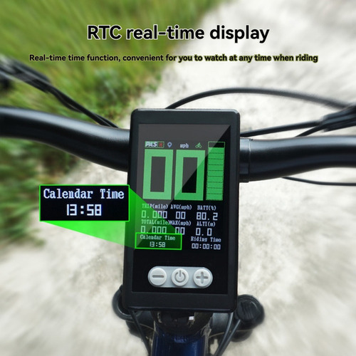 Pantalla De Bicicleta Eléctrica Pantalla Avanzada A Color Tf