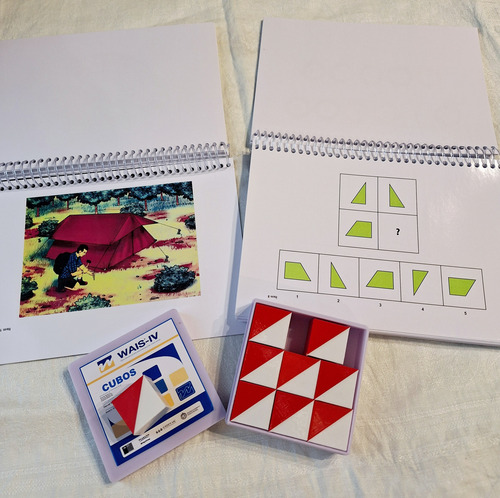 Test Wais Iv + Set De Cubos Kohs De Regalo!!