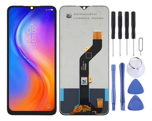 Tela Lcd Tft Para Tecno Spark 5 Air Kd6a Com Digitalizador C