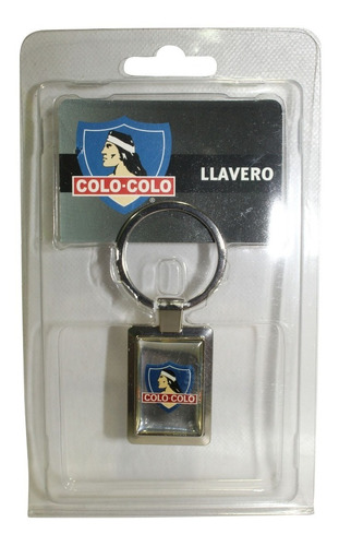 Llavero Colo Colo Diseño Cuadrado Nuevo Producto Oficial