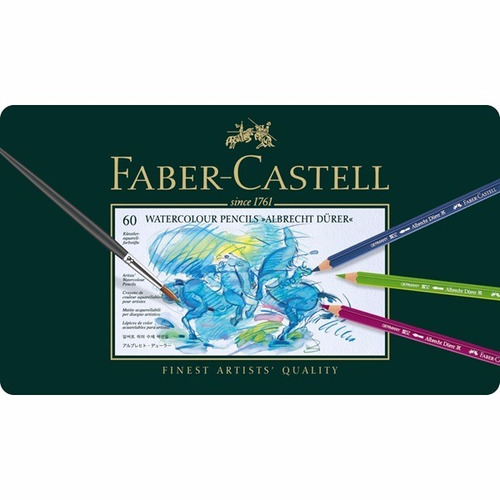 Lapices Faber Castell Acuarelables Lata X 60 Colores