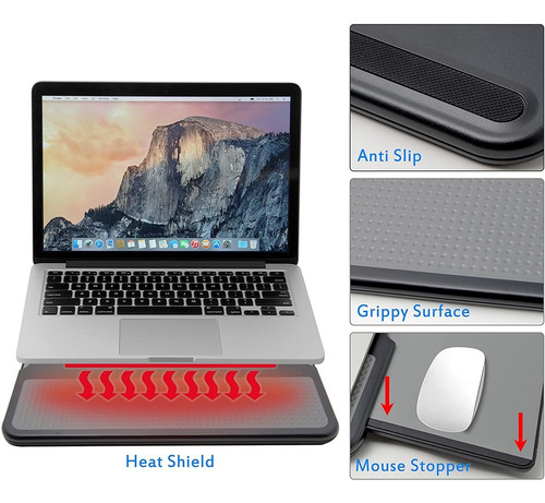 Funda Gris Para Notebook De Hasta 15.6 In, Protectora