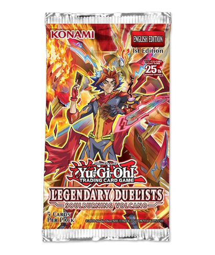 Yu Gi Oh! Tcg Legendary Duelists Soulburning Volcano Sobre