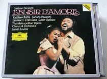 Comprar Donizetti L'elisir D' Amore Ópera 2 Cd Pavarotti Levine (vv)