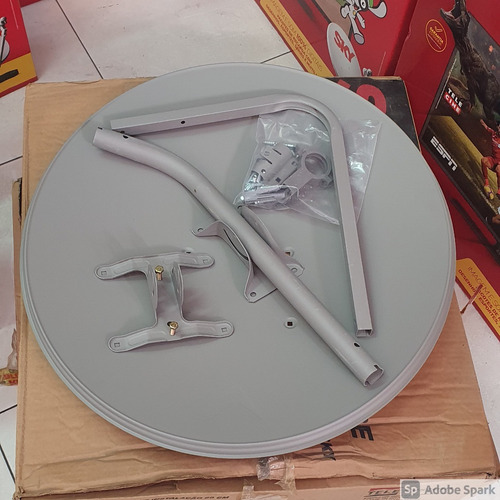 6 Antena Ku 60cm Logo Sky (sem Cabo E Sem Lnb )