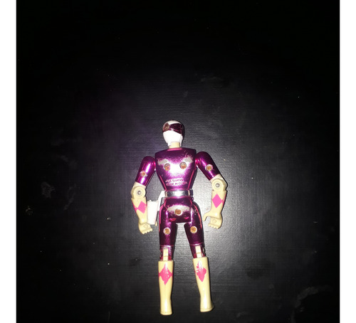Boneco Power Rosa Ranger Bandai Metálico 1995 (Usado)