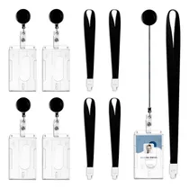 Comprar 5 Pcs Yoyo Portagafete Porta Credenciales Lanyard Vertical