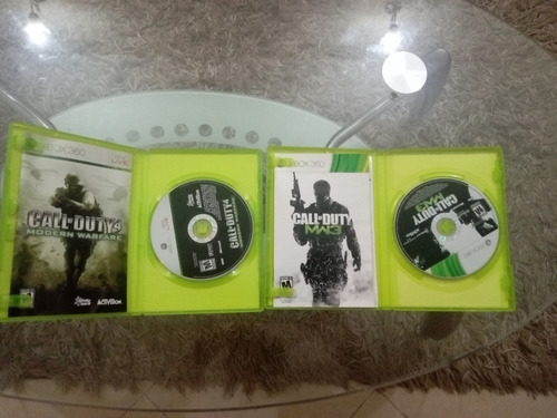 Call Of Duty 3 Y 4 - FĂsico Xbox 360