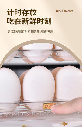 Contenedor De Almacenamiento Para Huevos En Nevera, Bandejas