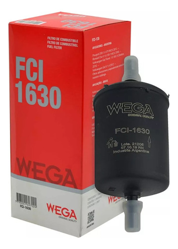 Filtro De Combustible Wega Fci-1630 Todas Las Marcas 8mm