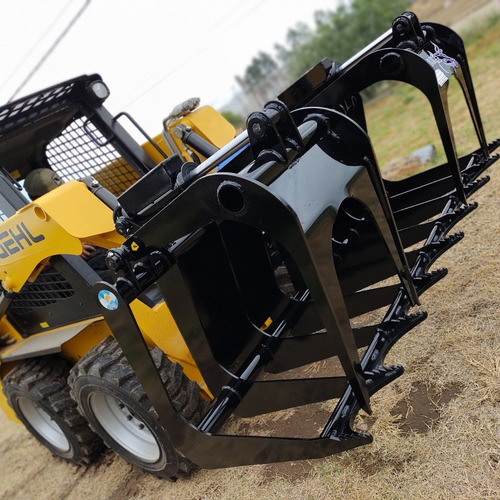 Imagen 7 de 21 de Garra Forestal Hidrobull- Implemento Minicargadora Bobcat