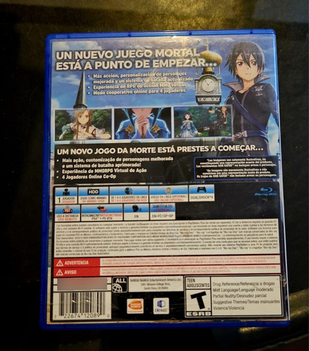 Sword Art Online Hollow Realization (Usado)