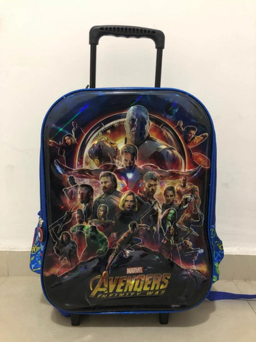 Mochila escolar con ruedas Avengers Avengers 3D