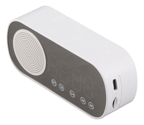 - Reloj Despertador Digital Hifi Fm Radio Recargable