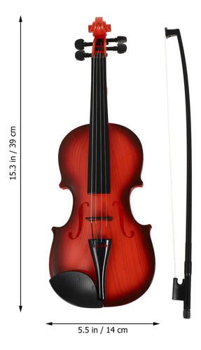 Ukelele Para Niños Pequeños, Modelo De Violín Acústico Para