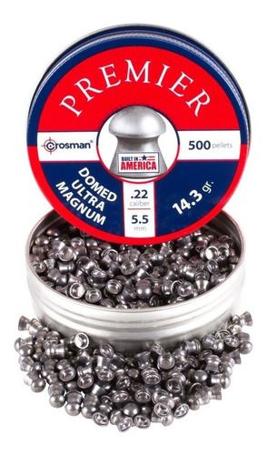 Imagen 8 de 8 de Diabolos Crosman Domed Cal 5.5 14.3g Tiro Deportivo Cacería