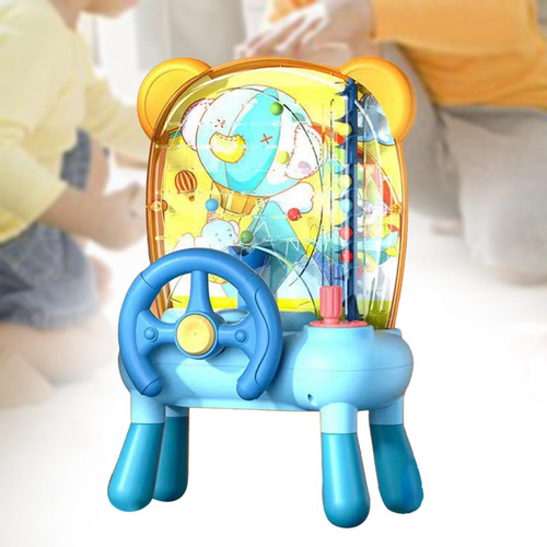 Máquina De Pegar Bolas De Brinquedo Azul Com Pernas
