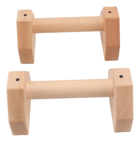 Empuñaduras De Madera De 25 Cm/9,8 Pulgadas, 2 Barras Antide