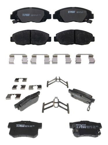 Kit Balatas Delantera Trasera Ceramica Trwp Civic Sedan 2006