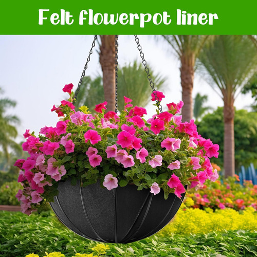 Forro Para Cestos De Plantas Forro Em Tecido Para Vasos Jard