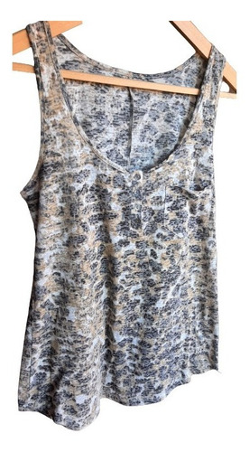 Musculosa Remera Animal Print Mujer Dama