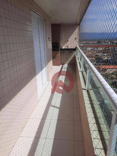 Imagem 19 de 28 de Apartamento Com 3 Dormitórios À Venda, 107 M² Por R$ 550.000 - Vila Guilhermina - Praia Grande/sp - Ap3385