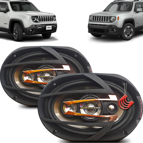 Kit Alto-falante Dianteiro Jeep Renegade 2016 Até 2023