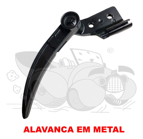 Puxador Metal Alavanca Com Cabo Capô Vw Santana 91 A 06