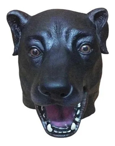 Mascara Matapacos Perro Negro 100% Latex Apruebo Completa