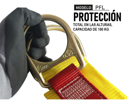 Punto Fijo Lica Para Arnés Pfl Color Rojo Talla Unitalla